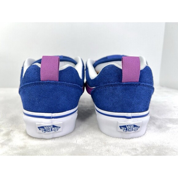 Vans Knu Skool Sneakers Shoes Vibrant Blue Purple White Mens Size 7.5 / Womens 9 main image 4